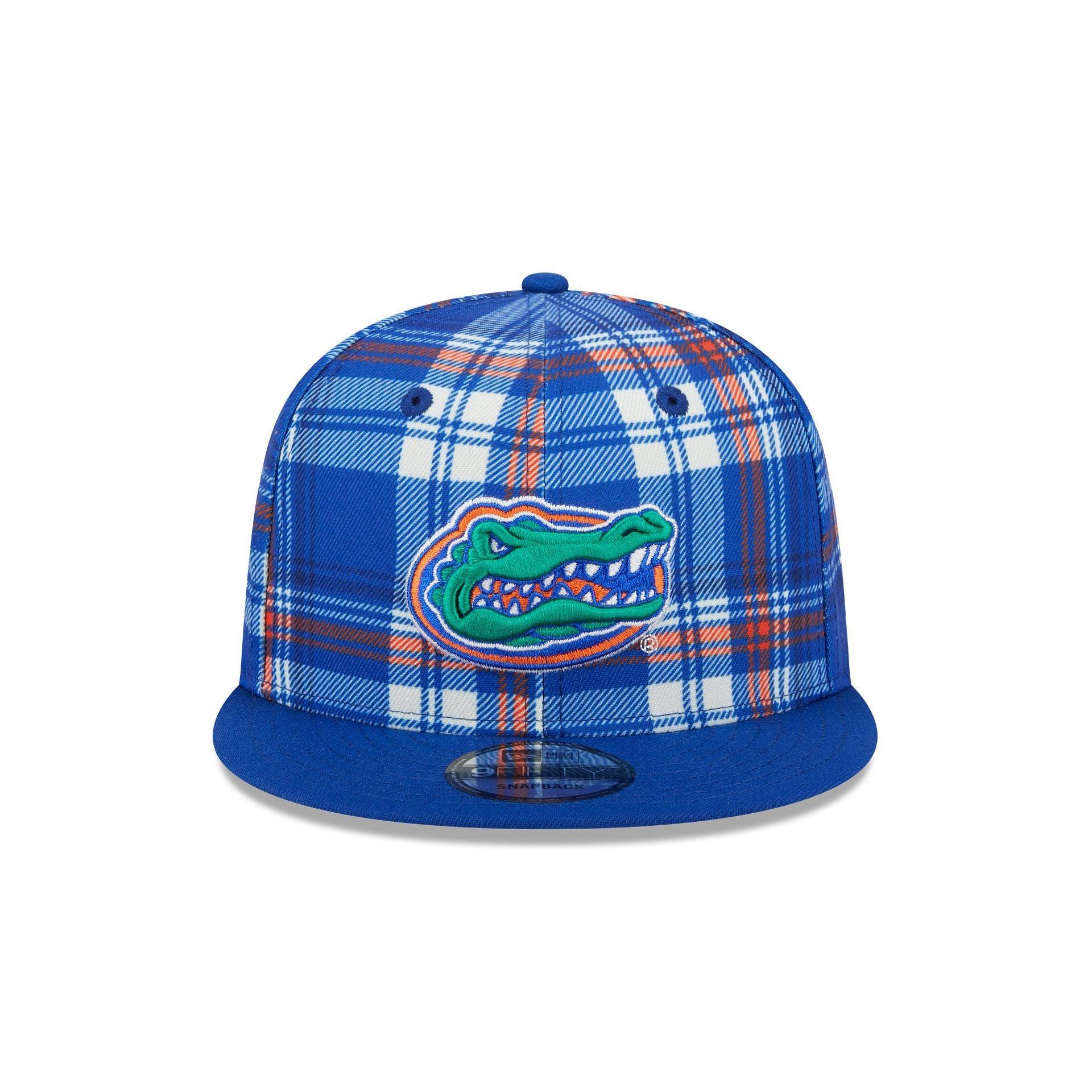 Florida Gators Plaid 9FIFTY Snapback Hat Male Product Image