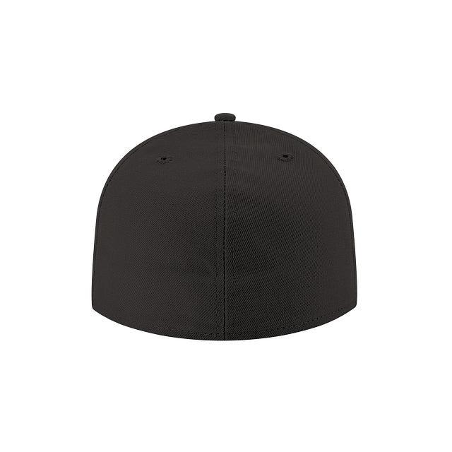 Los Angeles Chargers Black 59FIFTY Fitted Hat Male Product Image