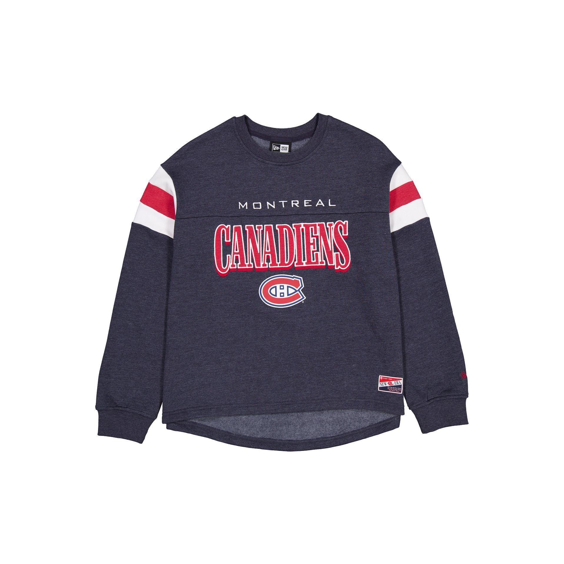 Montreal Canadiens Throwback Women's Crewneck Female Product Image