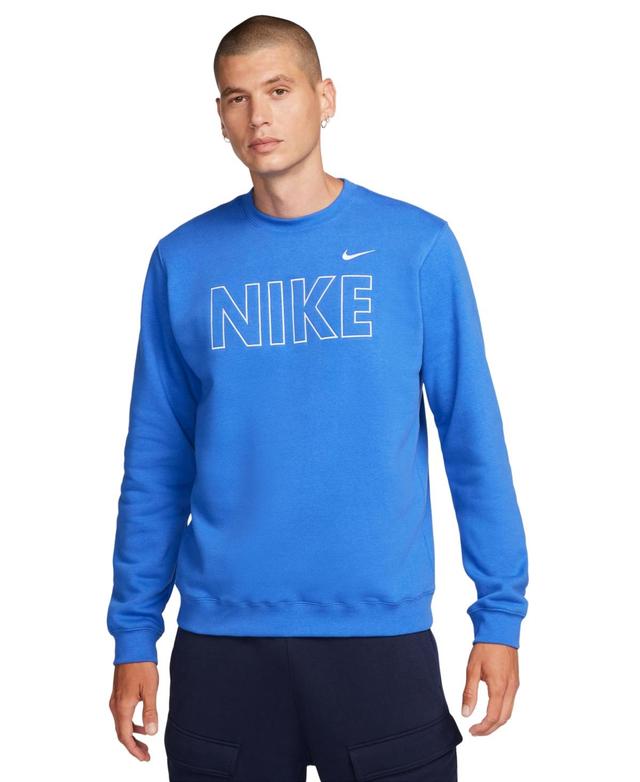 Nike Mens Sportswear Club Fleece Embroidered Logo Sweatshirt - Fir Product Image