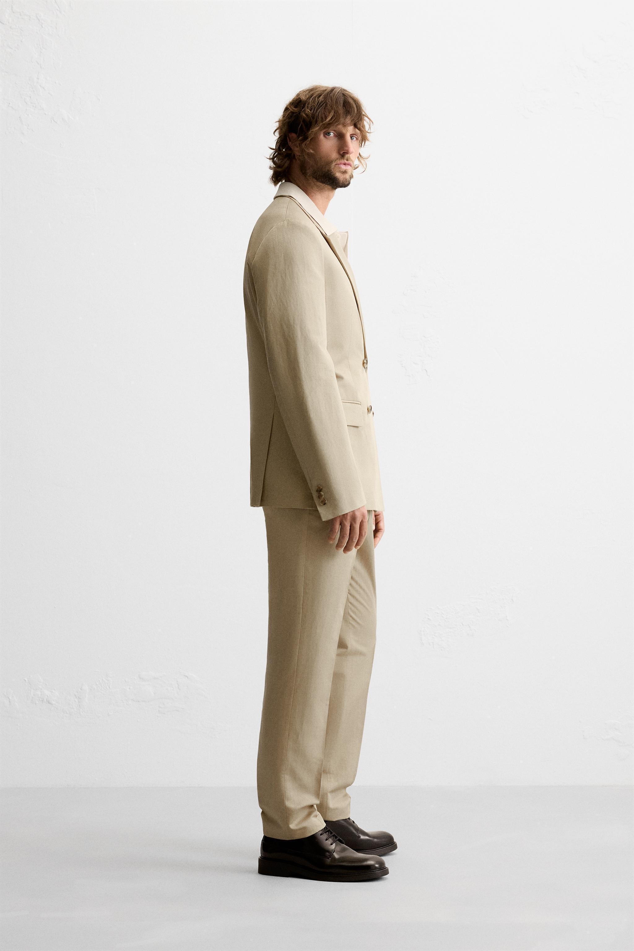 COTTON - LINEN SUIT JACKET Product Image