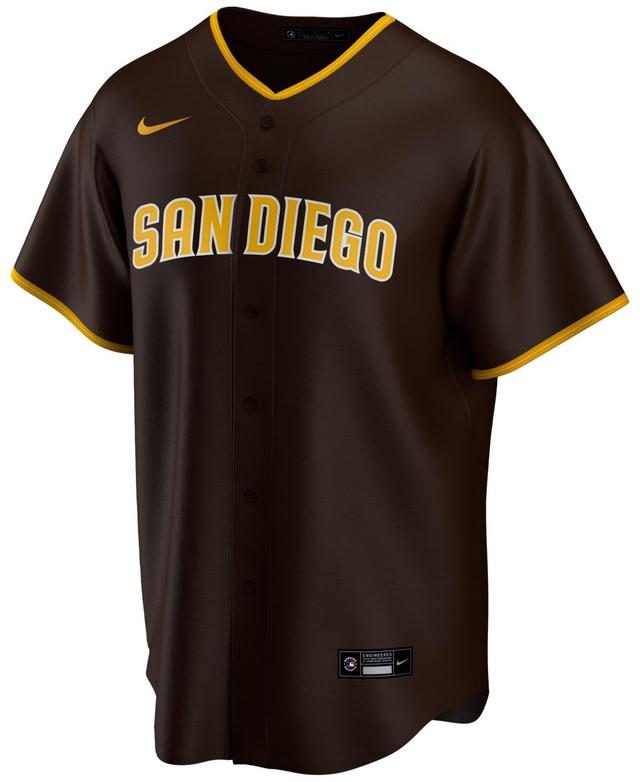 Mens Nike San Diego Padres Road Replica Team Jersey Product Image