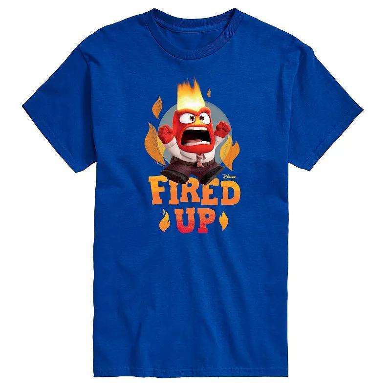 Big & Tall Disney / Pixar Inside Out Fired Up Tee, Mens Product Image