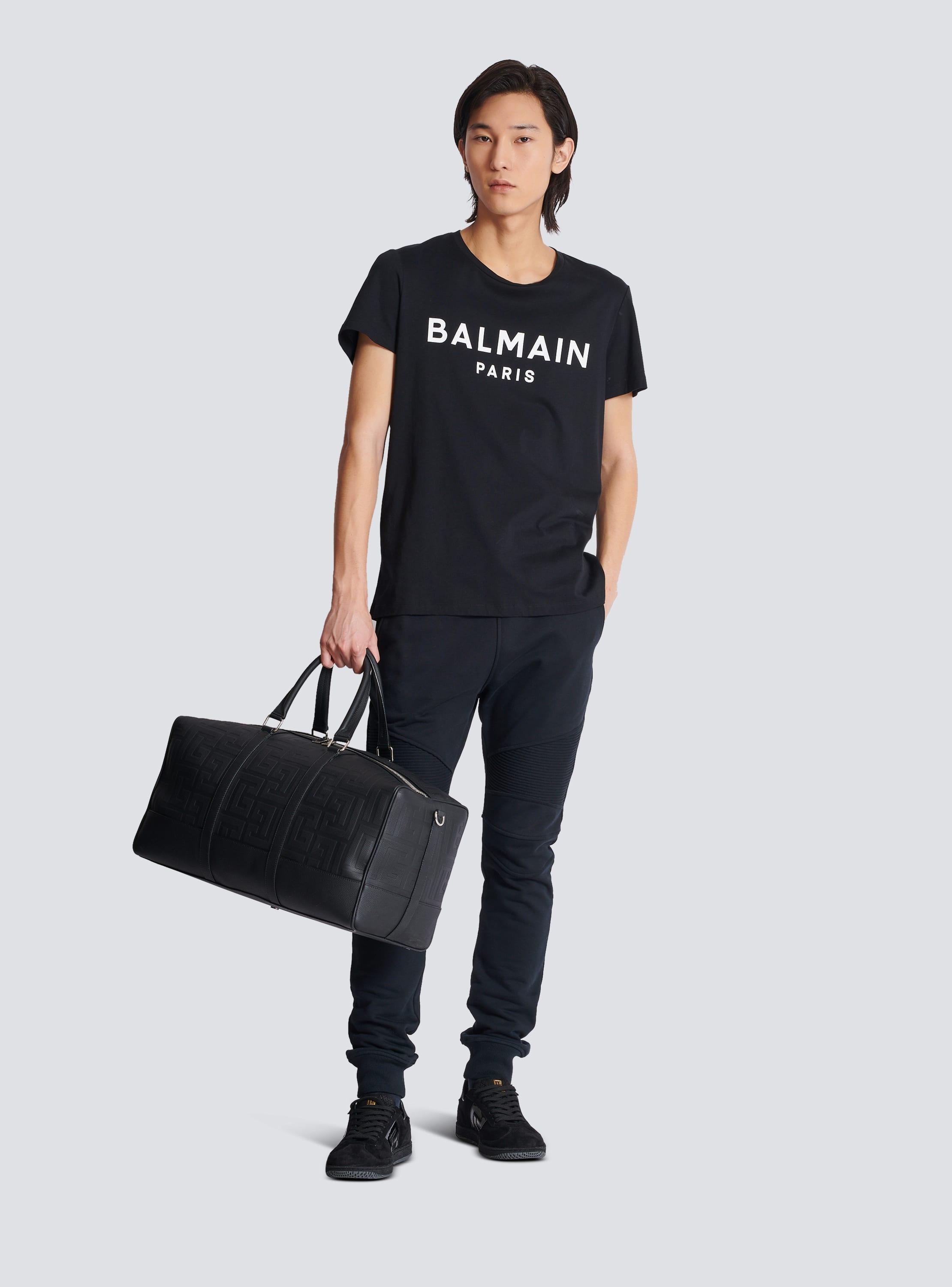 Printed Balmain Paris short-sleeved T-shirt Product Image