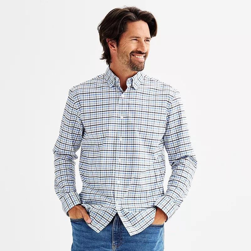 Mens Sonoma Goods For Life Performance Button-Down Shirt Product Image