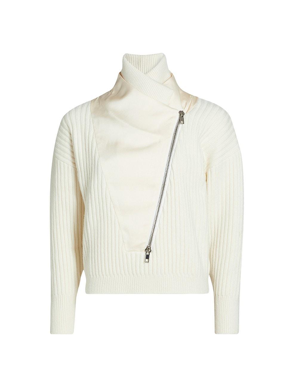 Womens Rochelle Rib-Knit Sweater product image