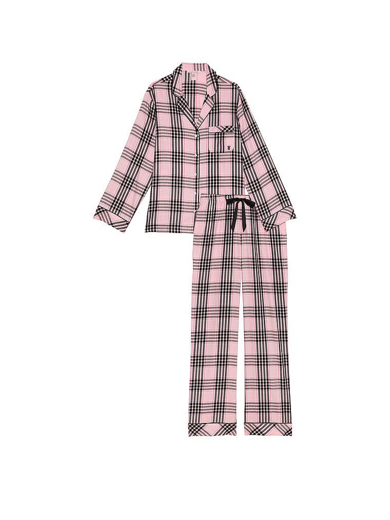 Flannel Long Pajama Set Product Image