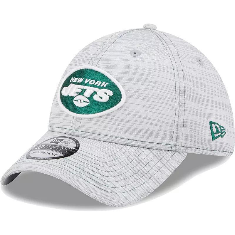 Mens New Era Gray New York Jets Speed 39THIRTY Flex Hat Product Image