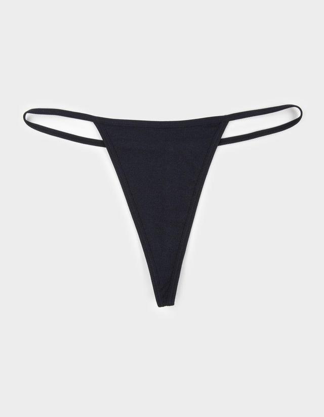 FULL TILT Seamless Rib Thong Product Image