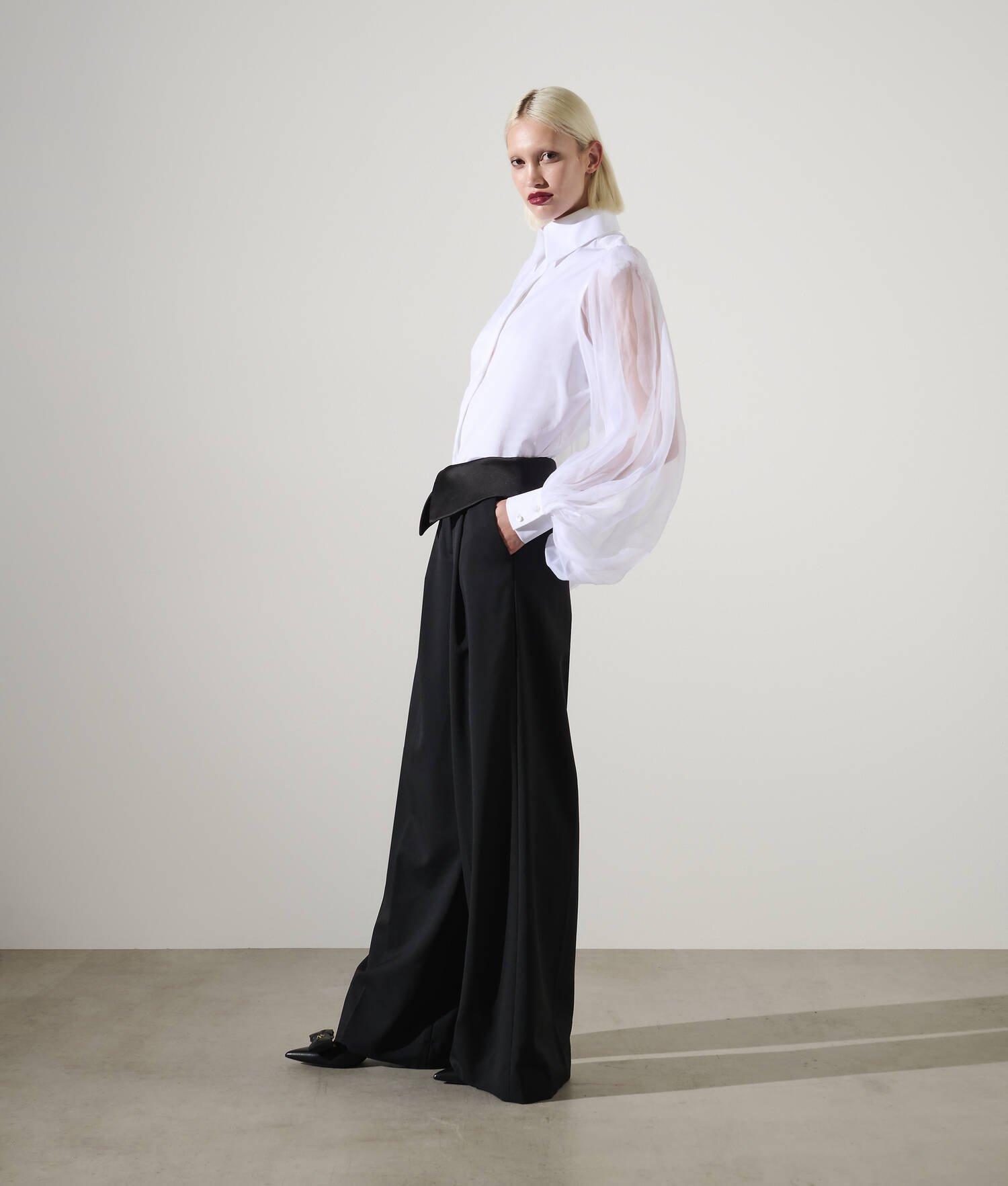 KARL STUDIO WIDE-LEG PANTS Product Image