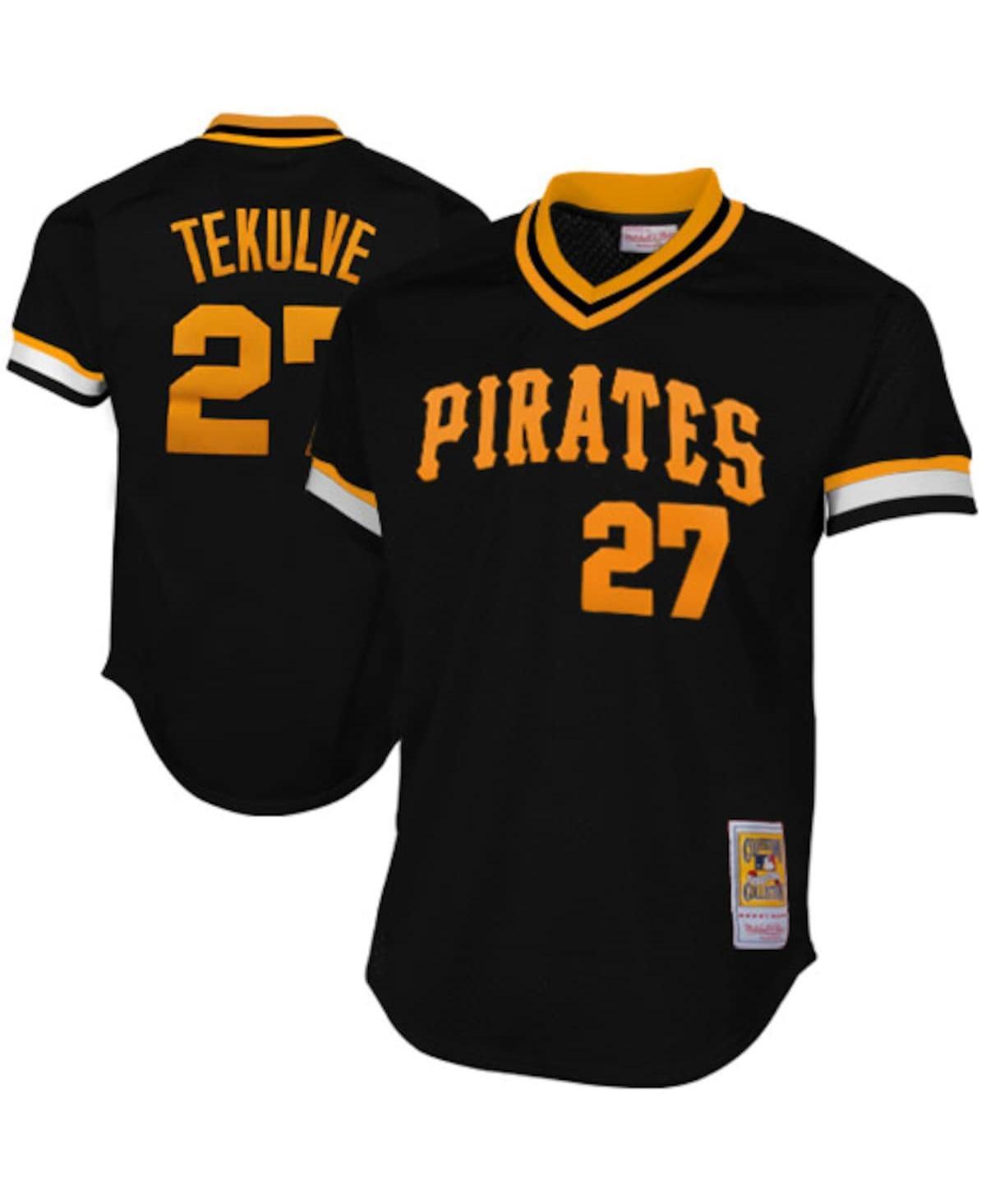 Mitchell & Ness Pittsburgh Pirates Kent Tekulve 1982 Cooperstown Collection Authentic Practice Jersey Mens Product Image