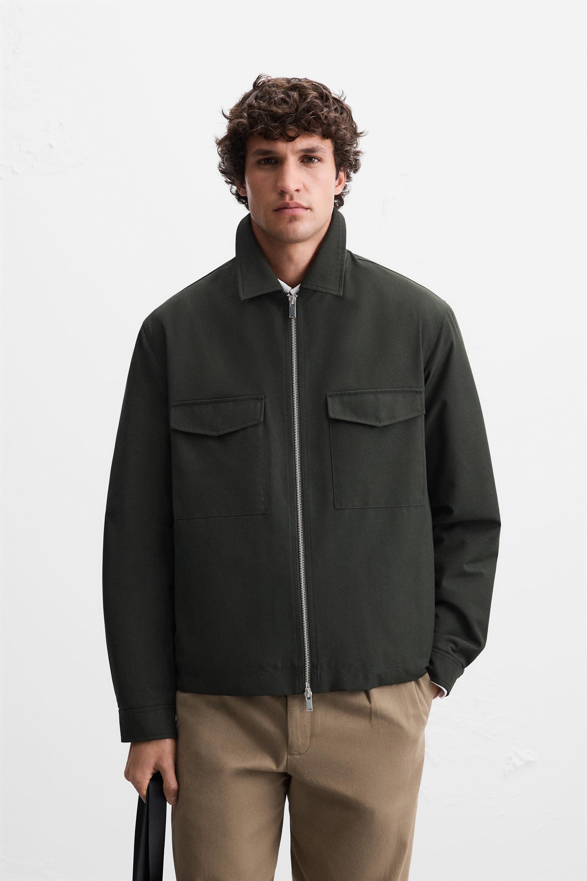 ZIP POCKET OVERSHIRT Product Image