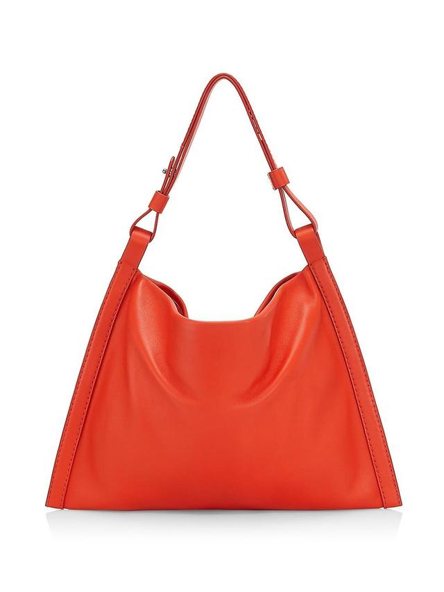 Womens Minetta Leather Top-Handle Bag Product Image