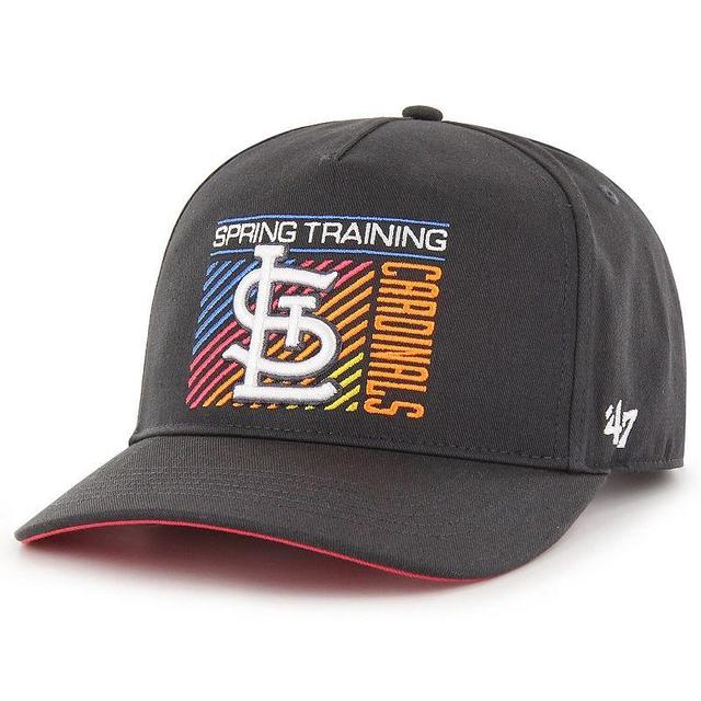 Mens 47 Brand Charcoal St. Louis Cardinals 2023 Spring Training Reflex Hitch Snapback Hat Product Image