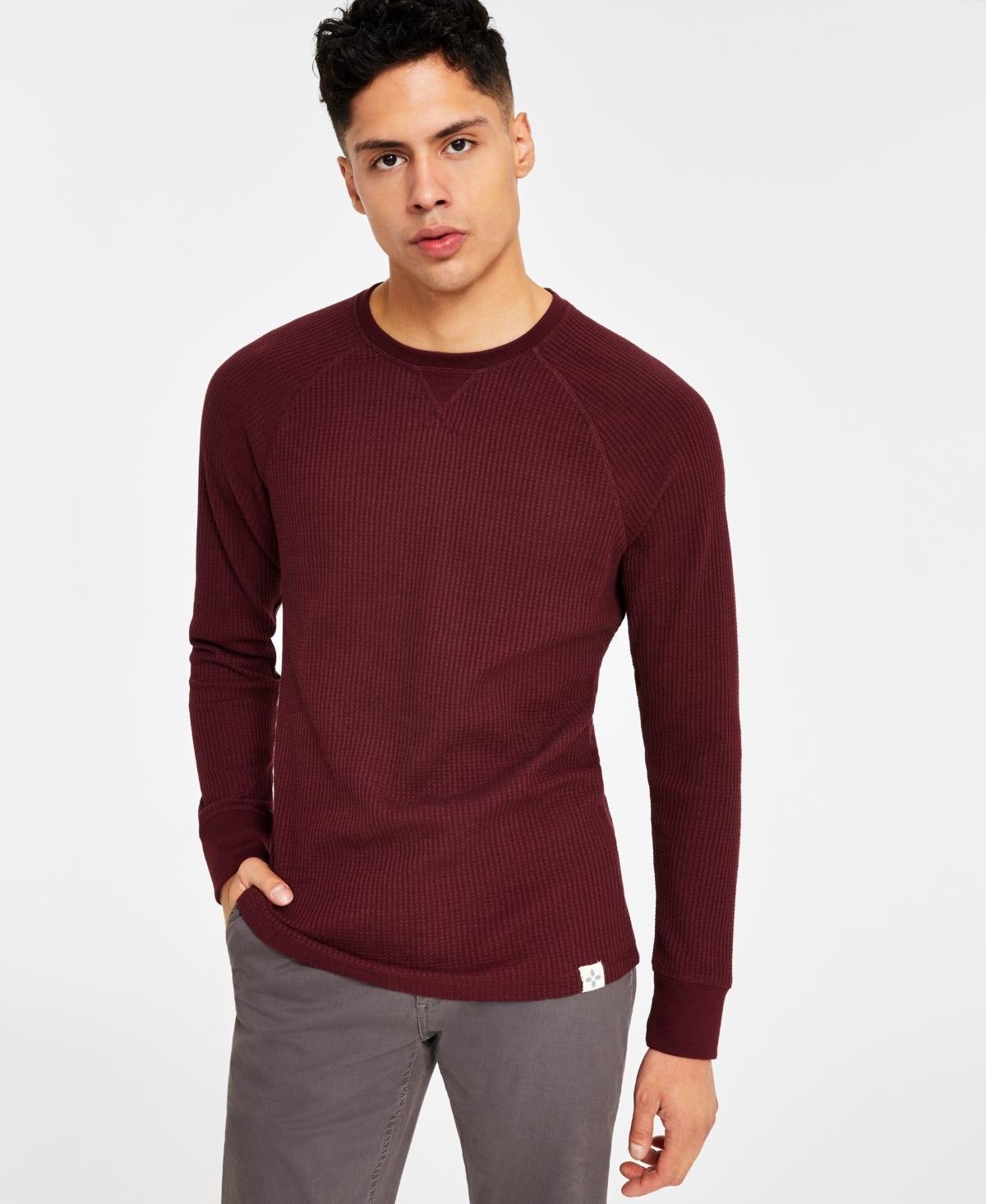 Sun + Stone Mens Long-Sleeve Thermal Shirt, Created for Macys Product Image