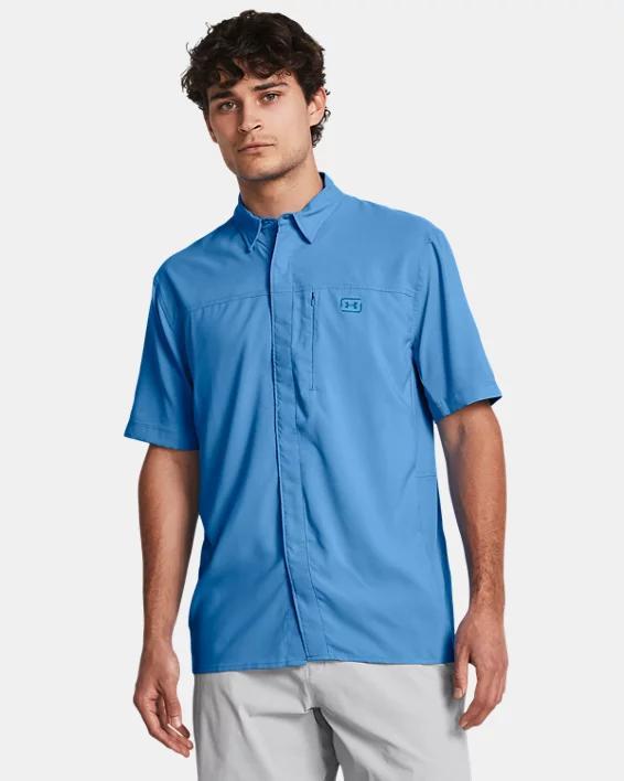 Mens UA Fish Pro Hybrid Woven Short Sleeve Product Image