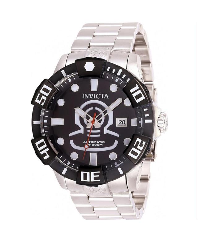 Invicta Mens 26977 Pro Diver Automatic 3 Hand Black Dial Watch - Black Product Image