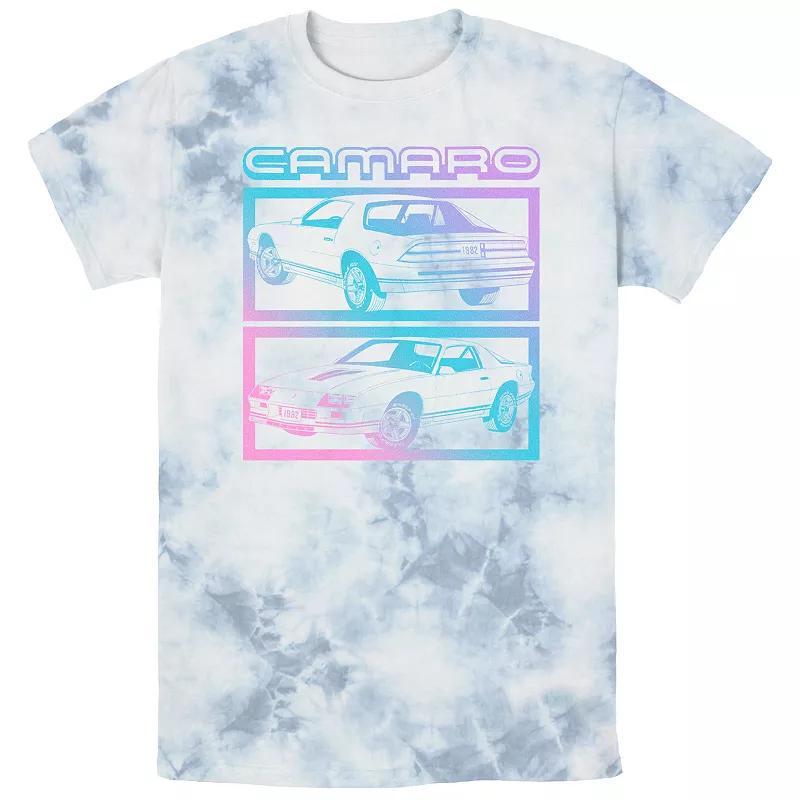 Mens Chevrolet Camaro Gradient Colors Bombard Wash Graphic Tee Product Image