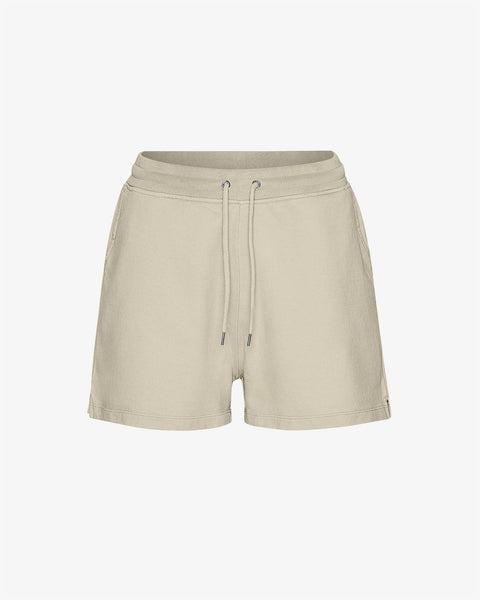 Women Organic Sweatshorts - Oyster Grey Product Image