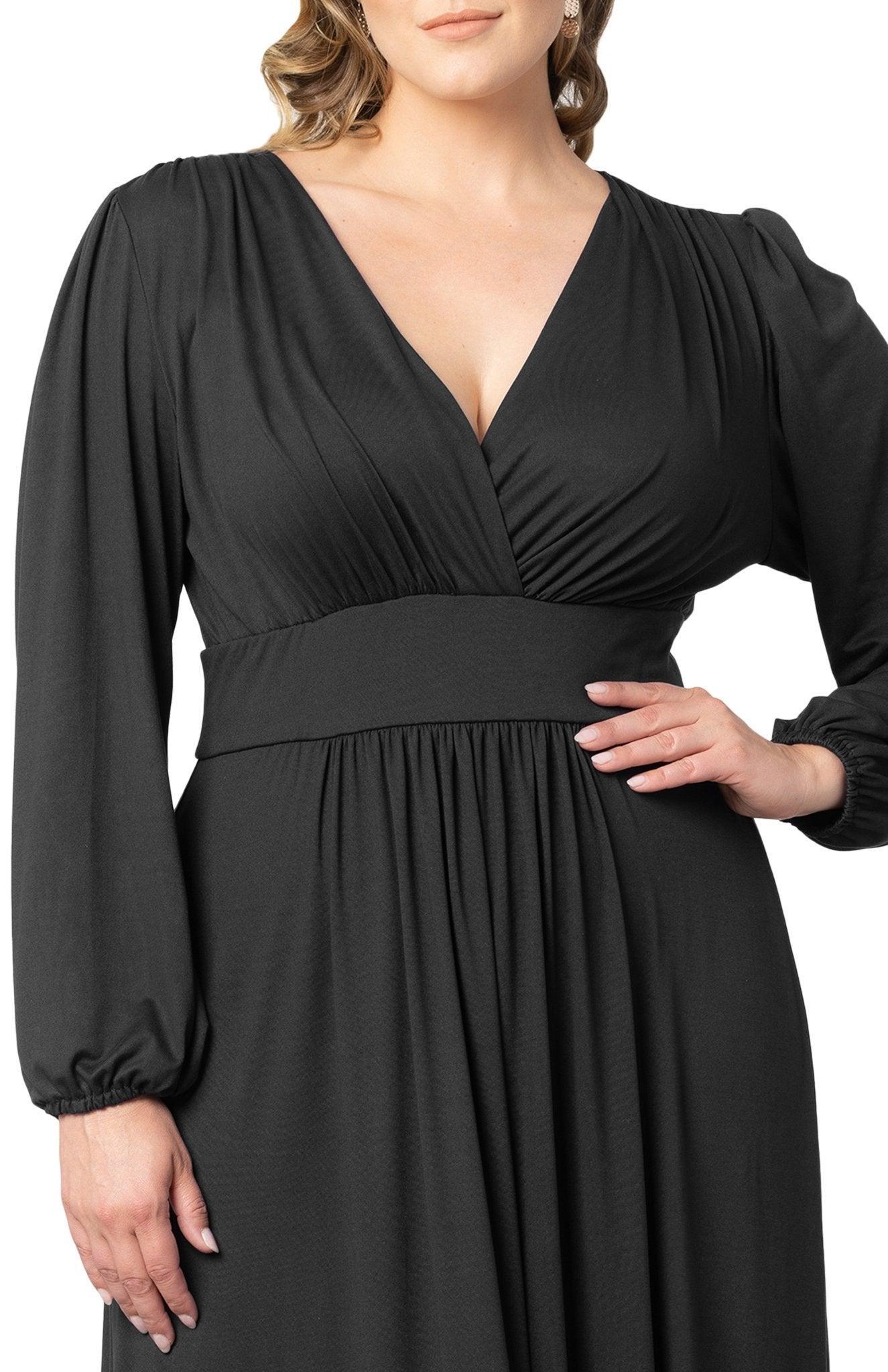 Kelsey Long Sleeve Maxi Dress - Plus Product Image