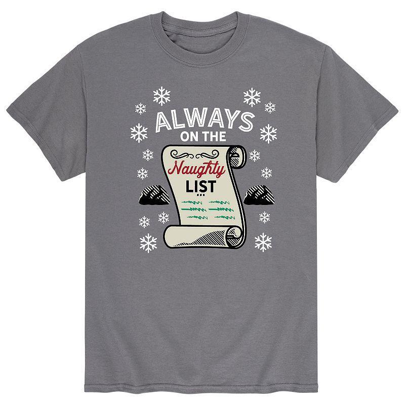 Mens The Naughty List Graphic Tee Product Image