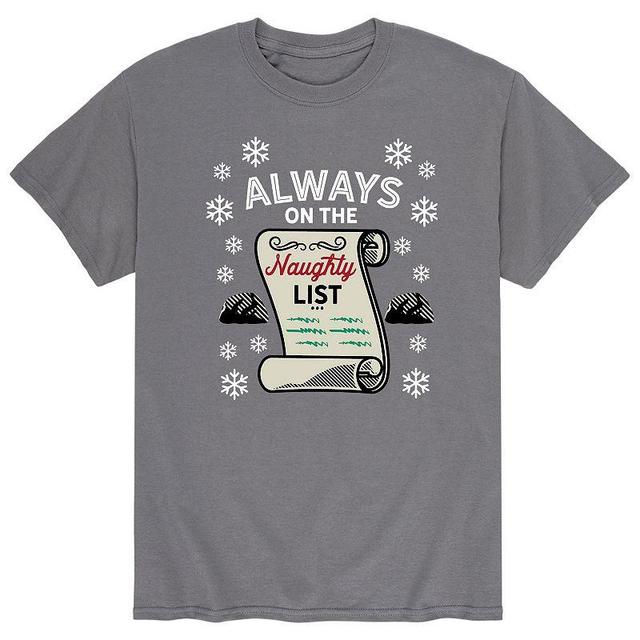 Mens The Naughty List Graphic Tee Product Image