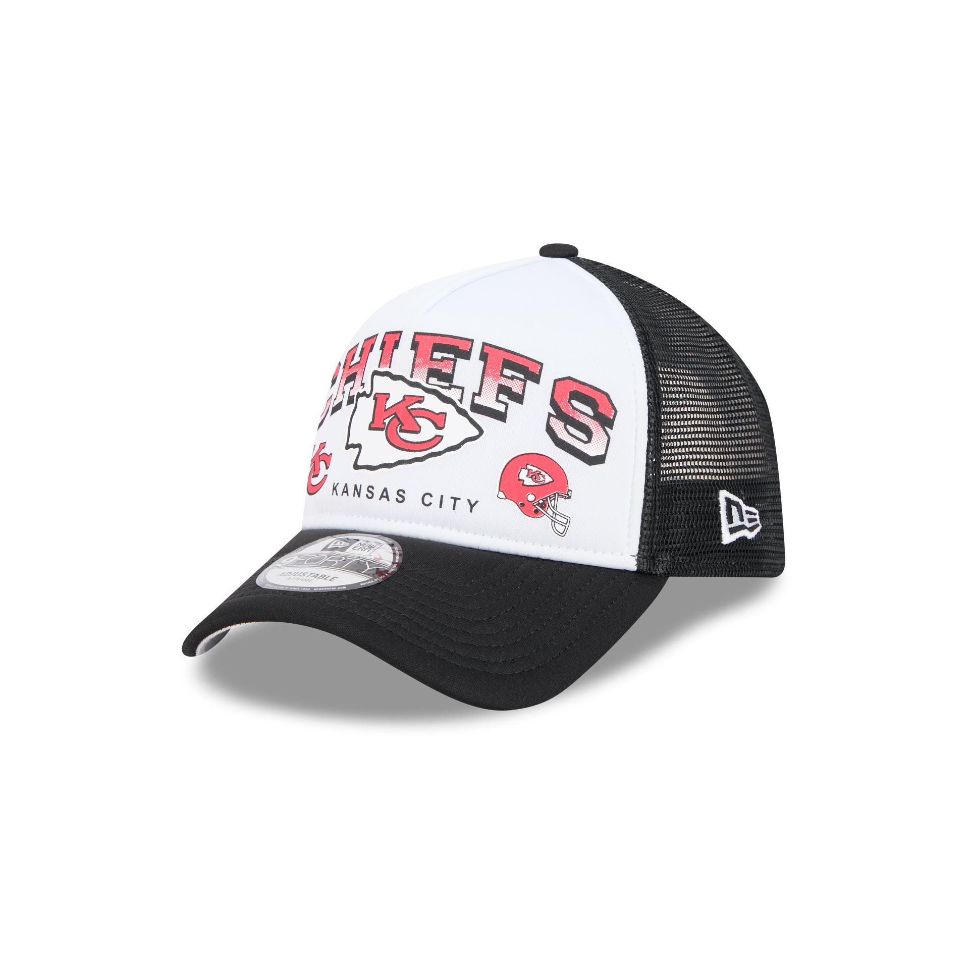 Kansas City Chiefs Sport Classics 9FORTY A-Frame Trucker Hat Male Product Image