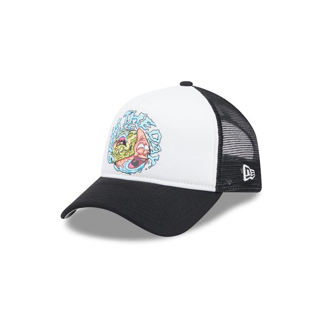 SpongeBob SquarePants Seas The Day 9FORTY A-Frame Trucker Hat Male Product Image