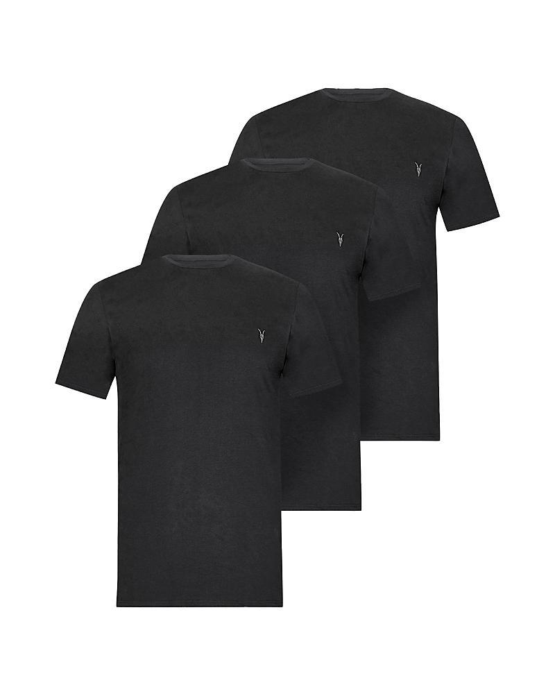 Mens Black Brace Tonic Pack Of Three Cotton-jersey T-shirts Product Image