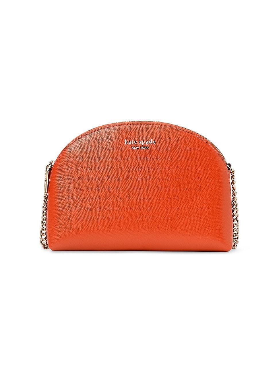 Womens Spencer Double-Zip Dome Crossbody Bag Product Image