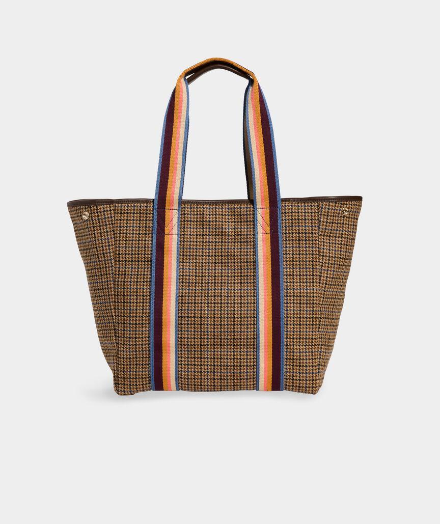 Tweed Snap Tote Product Image