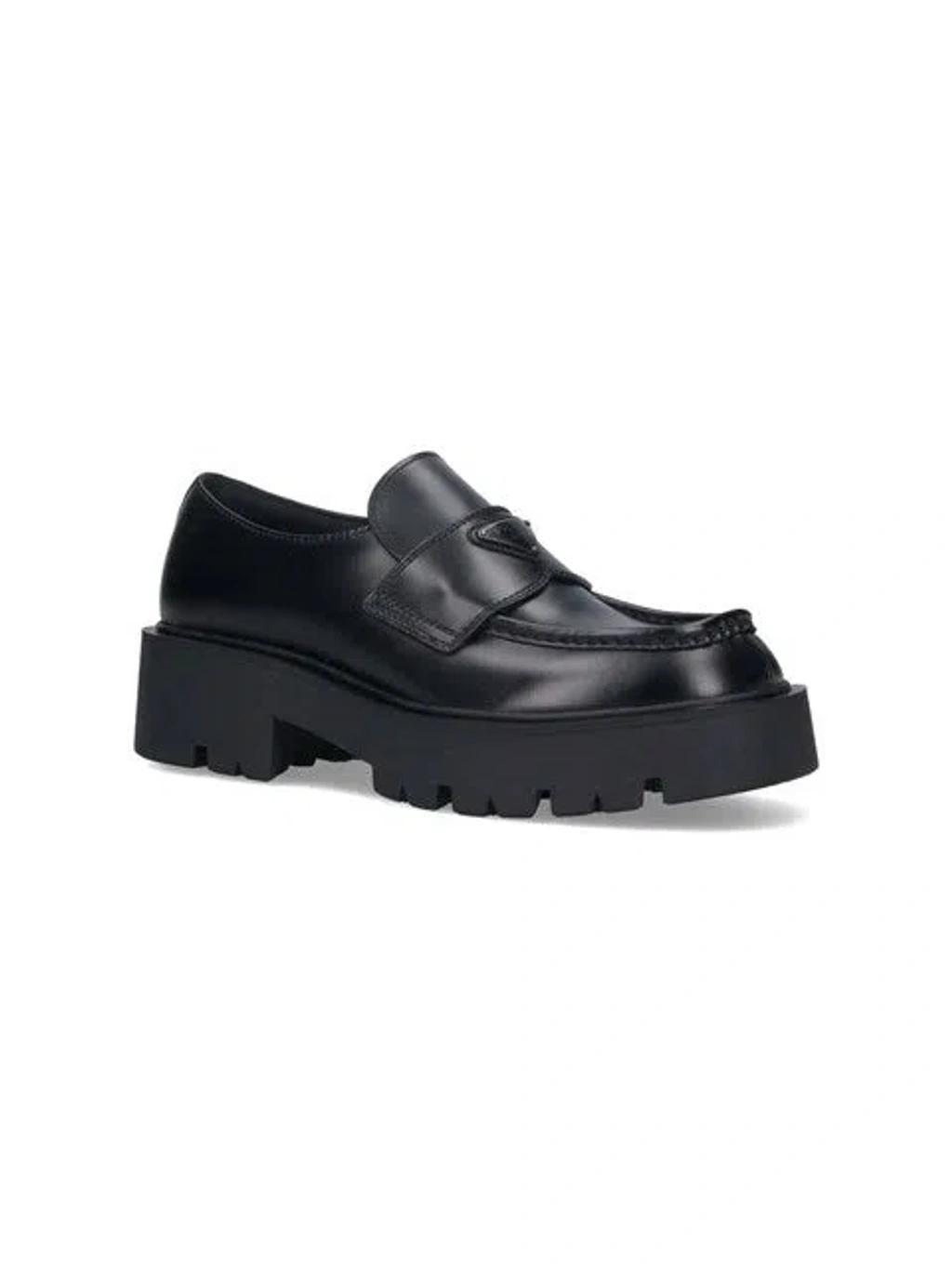 PRADA Loavers In Black Product Image