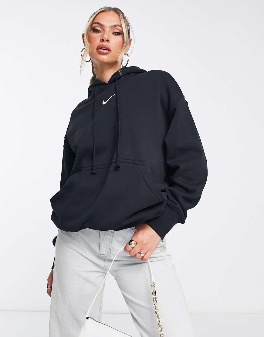 Nike Phoenix Fleece hoodie in black product image