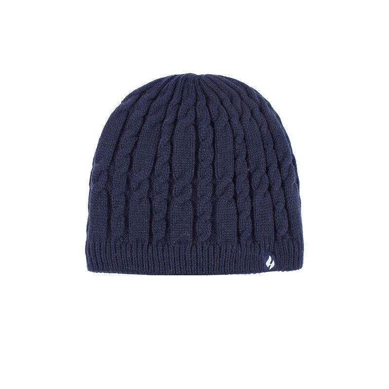 Womens Heat Holders Heatweaver Lined Cable Knit Beanie Product Image