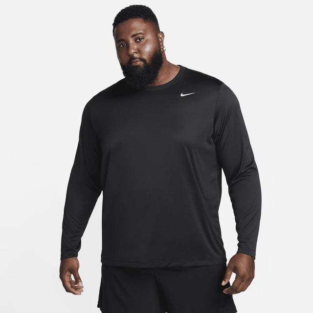 Nike Men's Dri-FIT Legend Long-Sleeve Fitness Top Product Image