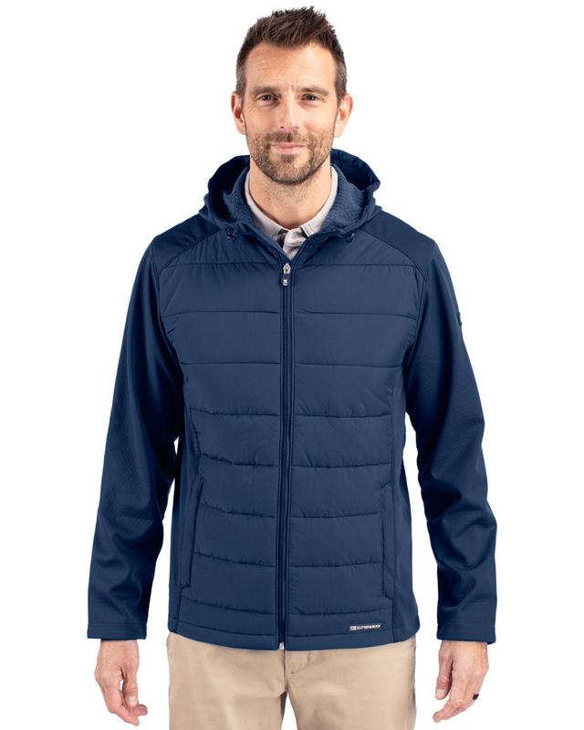 Cutter & Buck Evoke Water & Wind Resistant Insulated Quilted Recycled Polyester Puffer Jacket Product Image