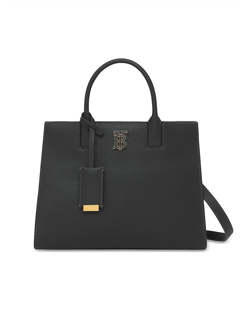 burberry Mini TB Leather Tote Product Image