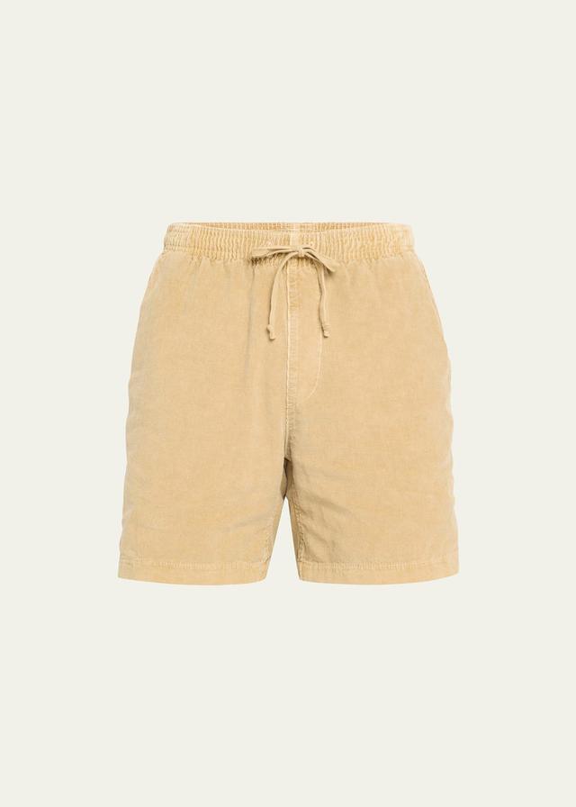 Mens Corduroy Drawstring Easy Shorts Product Image