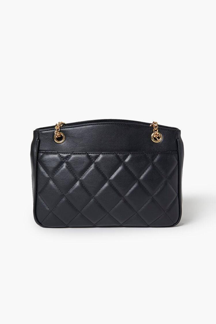 Quilted Faux Leather Shoulder Bag | Forever 21 Product Image