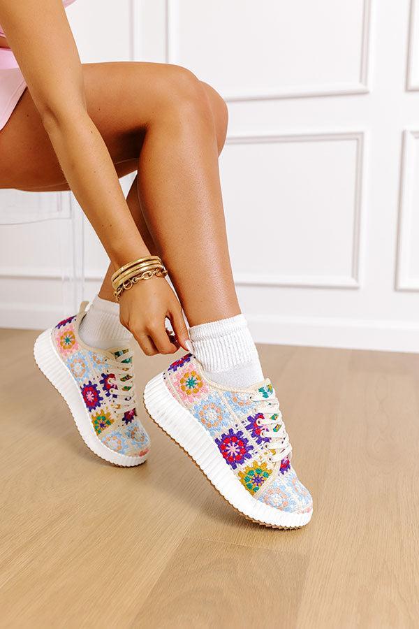 The Layla Crochet Sneaker Product Image