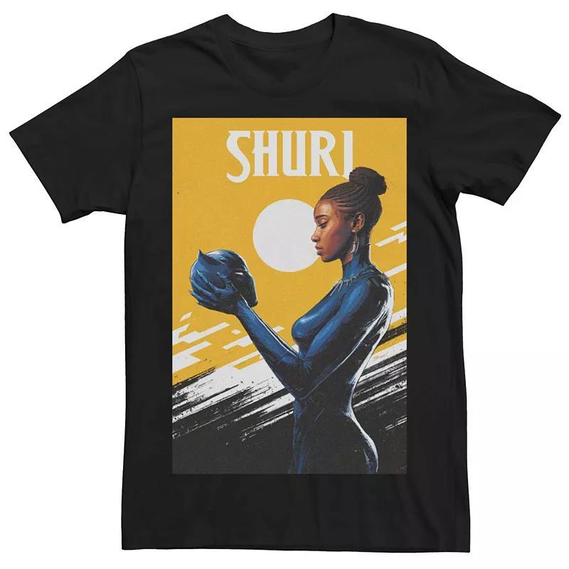 Mens Marvel Shuri Panther Comic Cover Tee Product Image