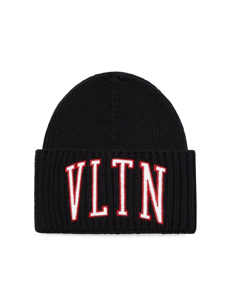 Mens VLTN Wool Beanie Product Image