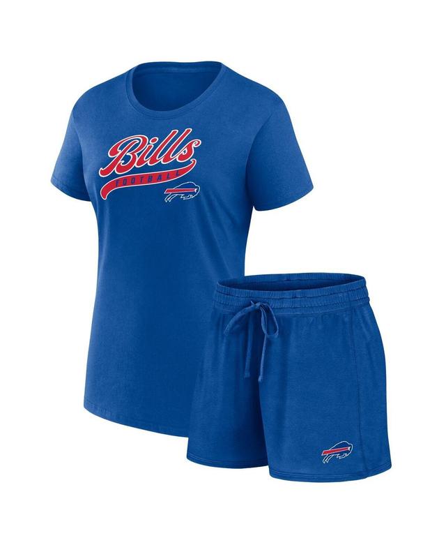 Fanatics Womens New York Rangers Start to Finish Combo Pack T-Shirt Shorts Product Image