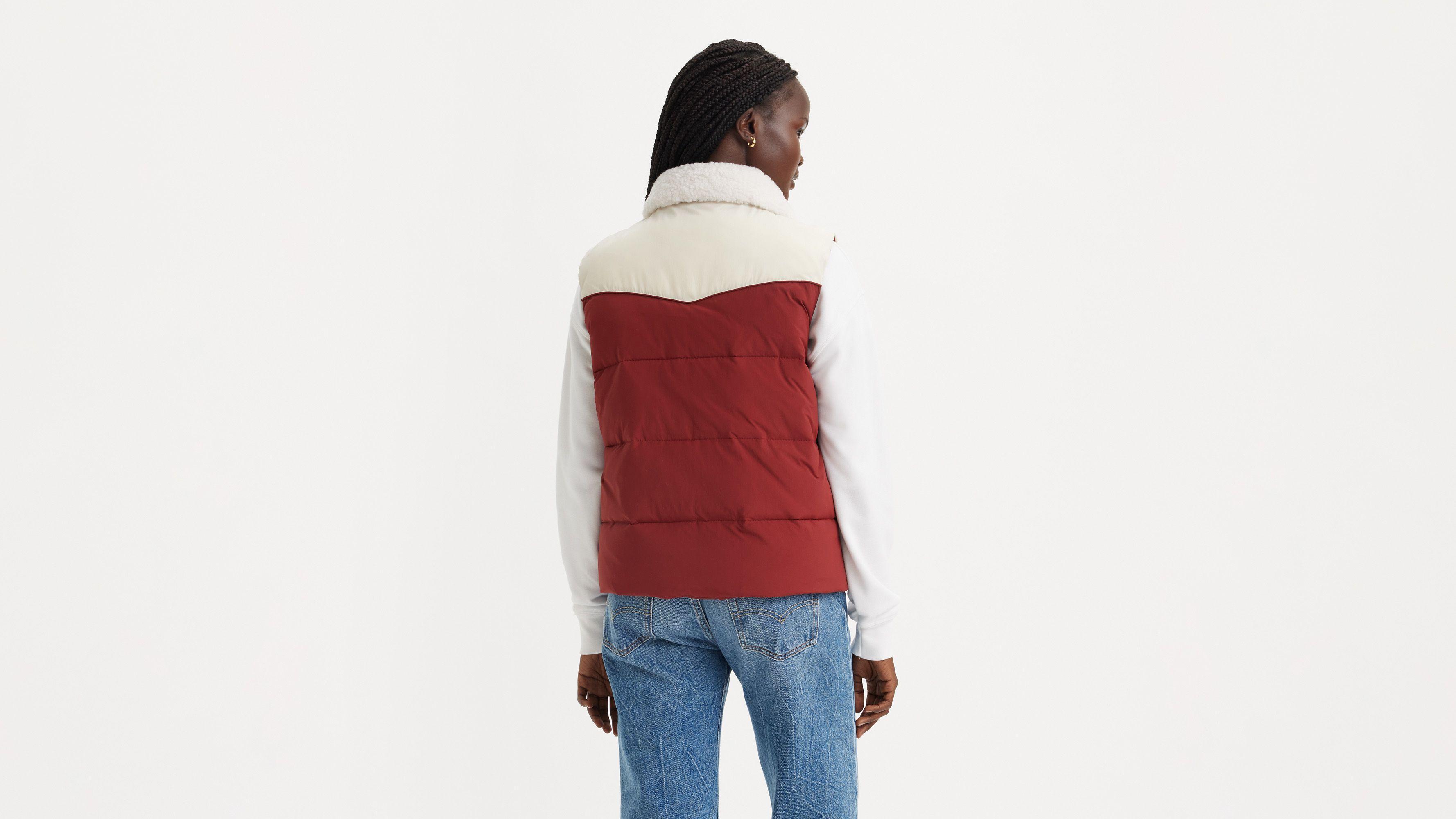 Sherpa Quilted Vest Product Image