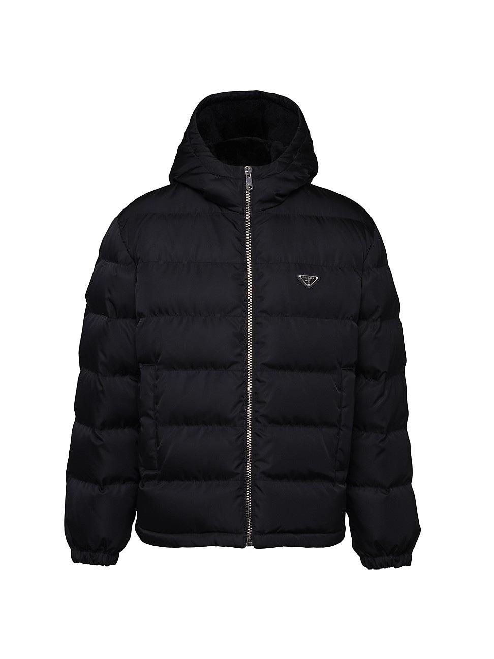 Mens Cropped Re-Nylon Down Jacket Product Image