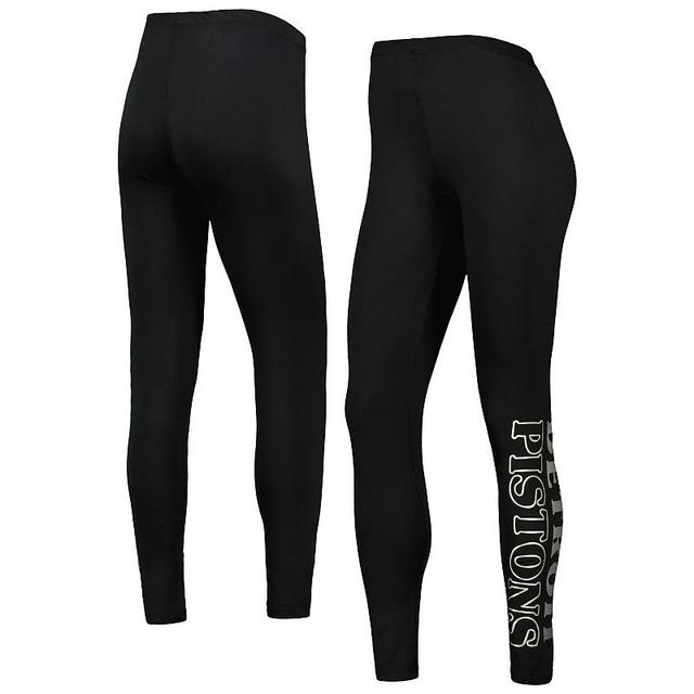 Womens G-III 4Her by Carl Banks Black Detroit Pistons Stadium Leggings Product Image