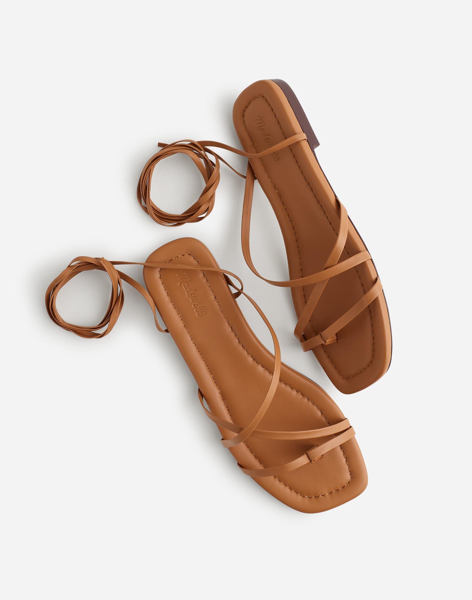 The Carrie Lace-Up Sandal Product Image