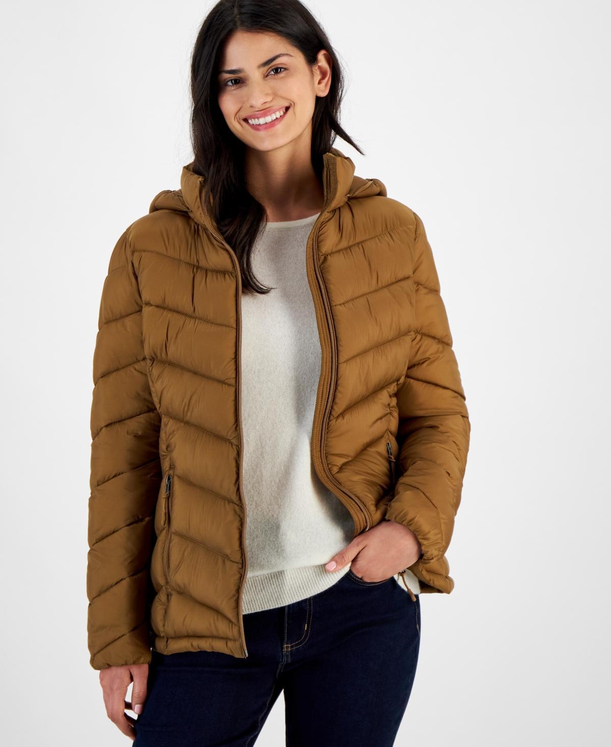 Charter Club Womens Packable Hooded Puffer Coat, Created for Macys Product Image