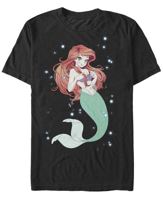 Mens Disney The Little Mermaid Anime Ariel Tee Product Image