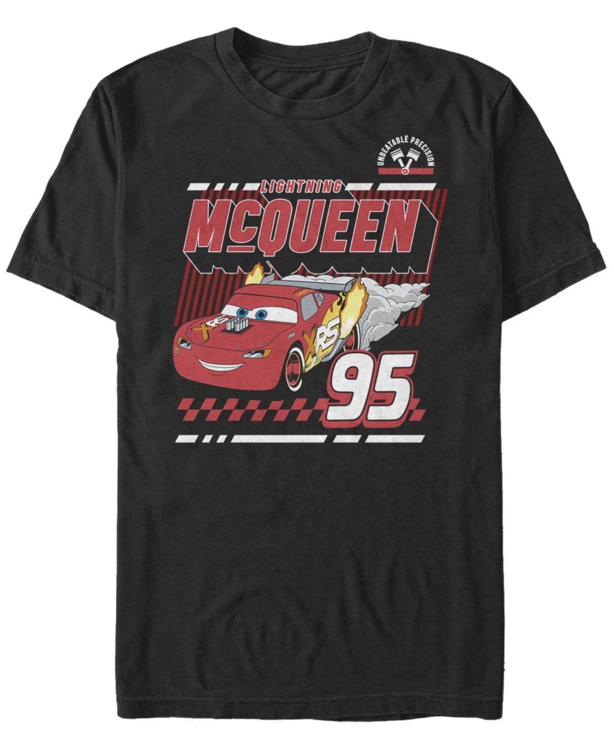 Disney / Pixars Cars Mens McQueen Retro 95 Poster Graphic Tee Product Image